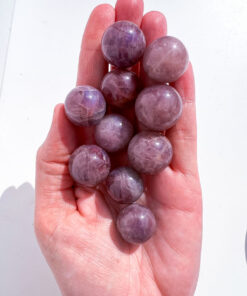 Lavender Rose Quartz sphere