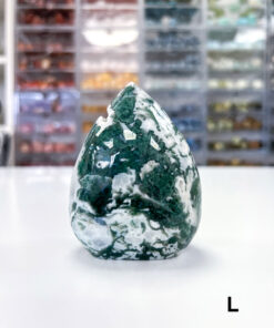 Moss Agate Flame