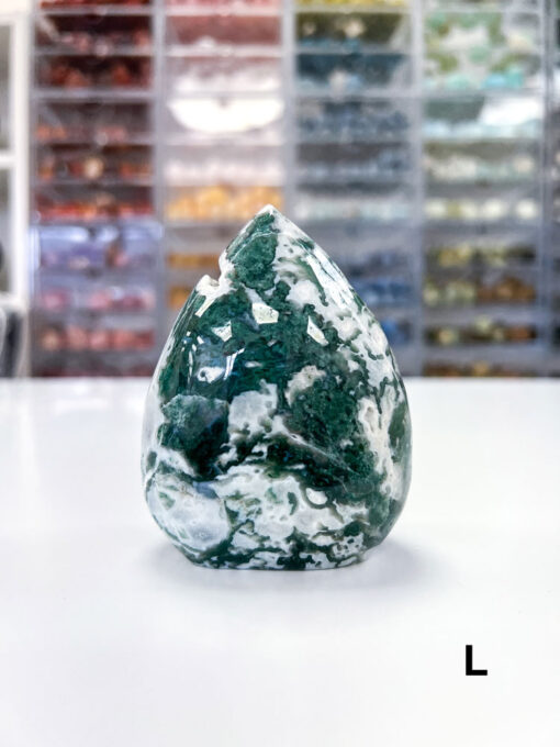 Moss Agate Flame