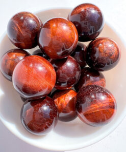 Red Tigers Eye Sphere