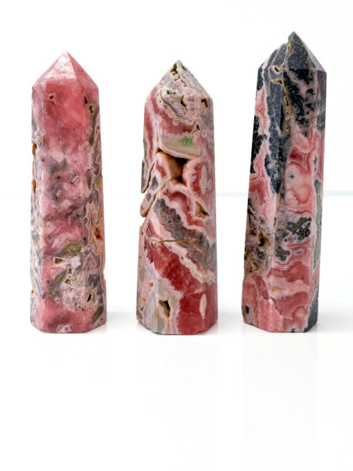 Rhodochrosite point