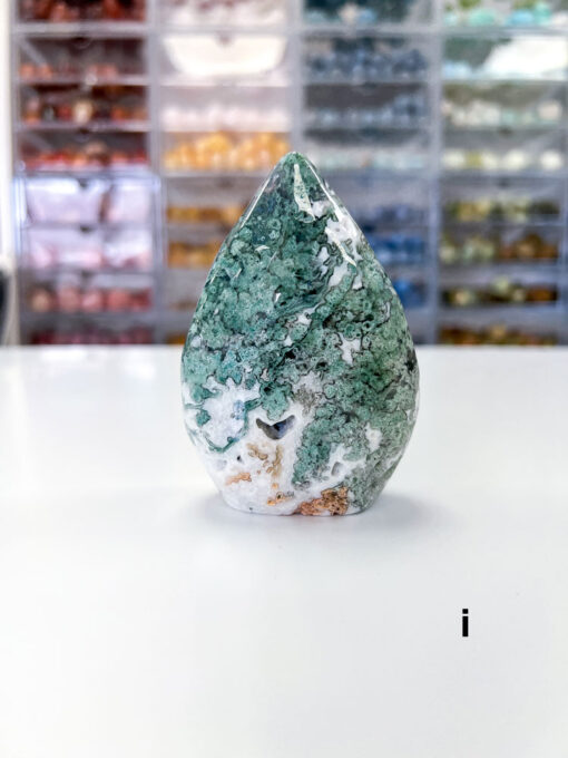 Moss Agate Flame