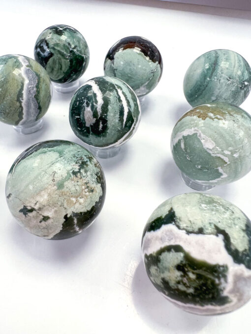 Green Sardonyx sphere