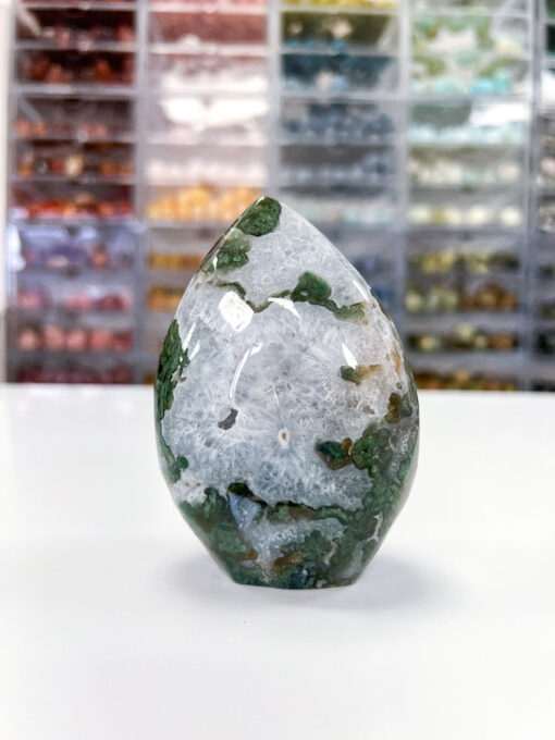 Moss Agate Flame