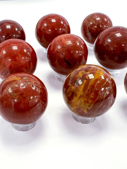 Red Jasper sphere