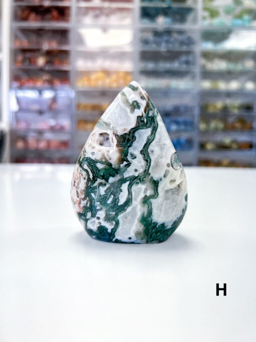 Moss Agate Flame