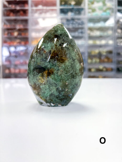 Moss Agate Flame