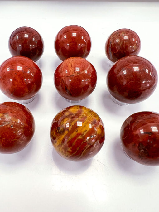 Red Jasper sphere