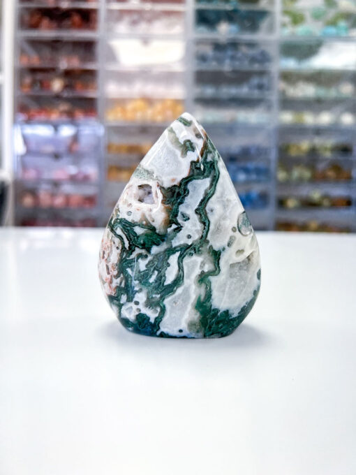 Moss Agate Flame