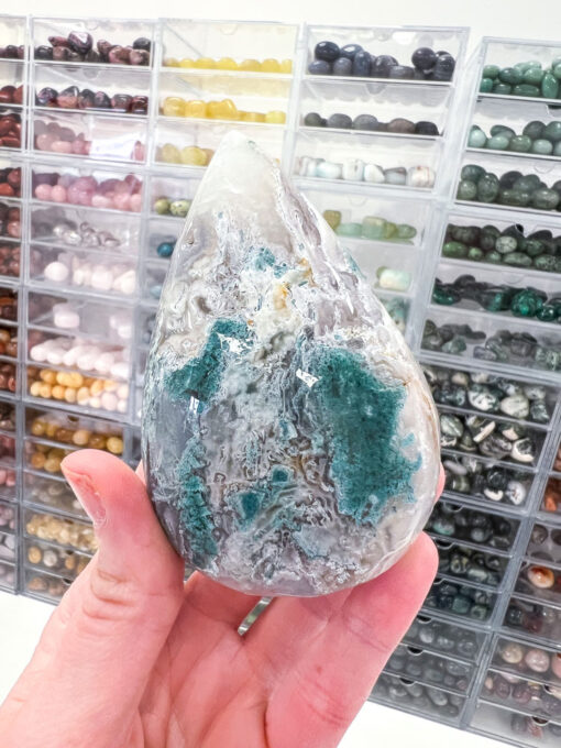 Moss Agate Flame