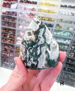 Moss Agate Flame