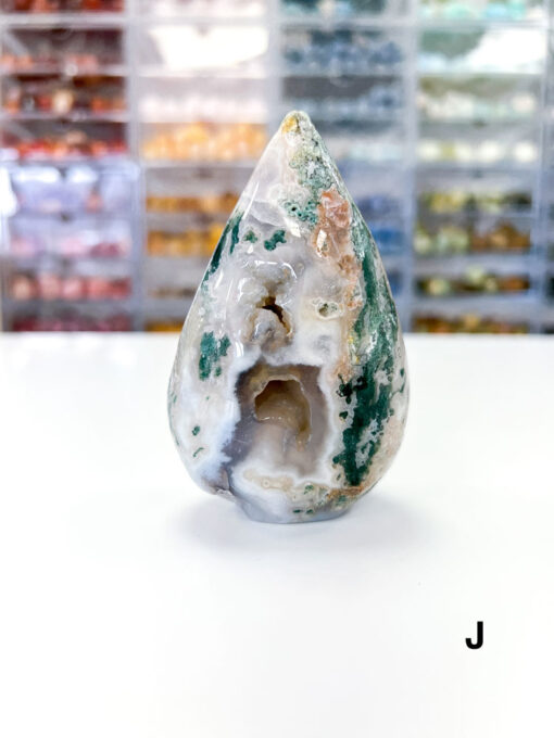 Moss Agate Flame