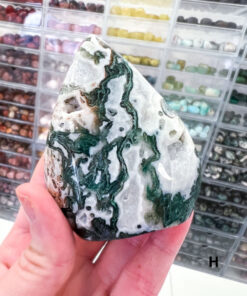 Moss Agate Flame