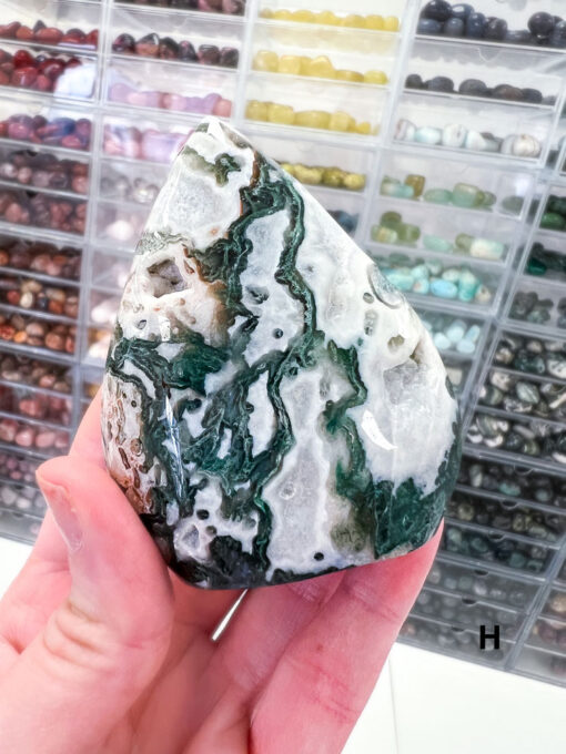 Moss Agate Flame