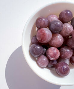 Lavender Rose Quartz sphere