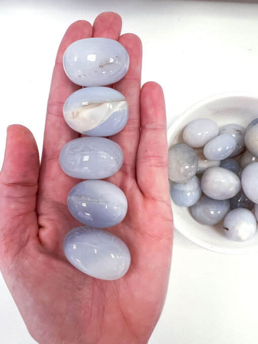 Blue Chalcedony Tumble