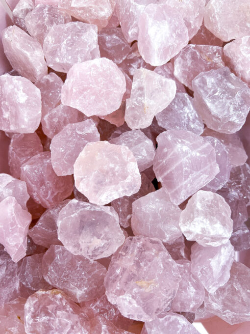 Raw Rose Quartz