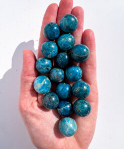 small Blue Apatite sphere