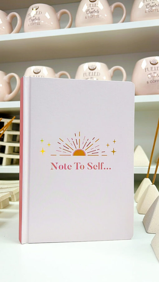 Note To Self Lined Notebook