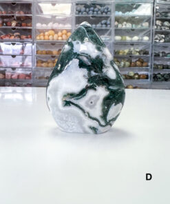 Moss Agate Flame | D