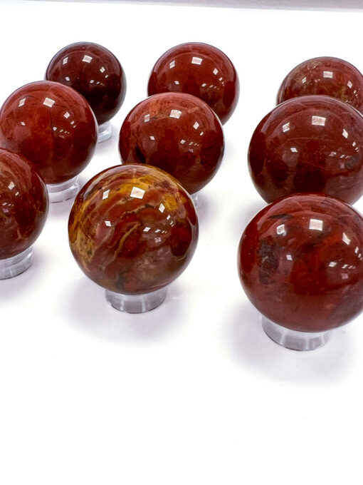 Red Jasper sphere