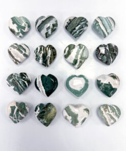 Green Sardonyx heart