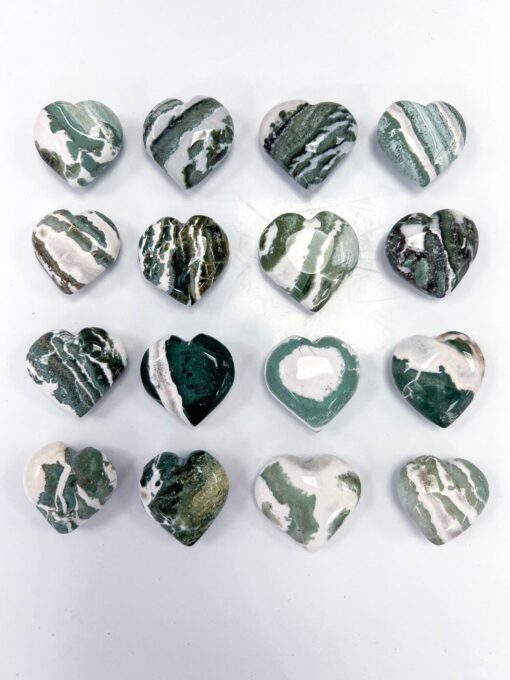 Green Sardonyx heart