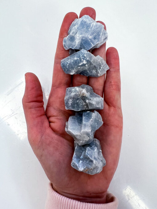 raw Blue Calcite