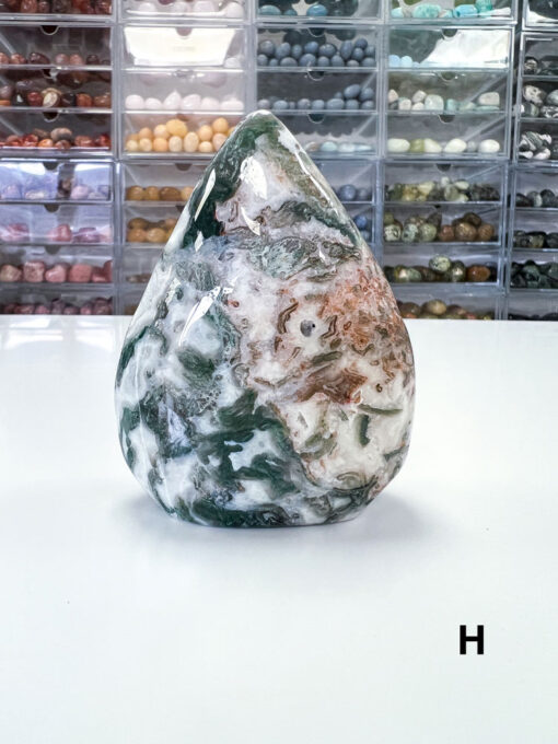 Moss Agate Flame