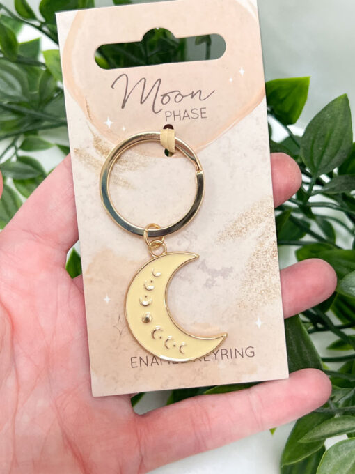 moon phase keyring