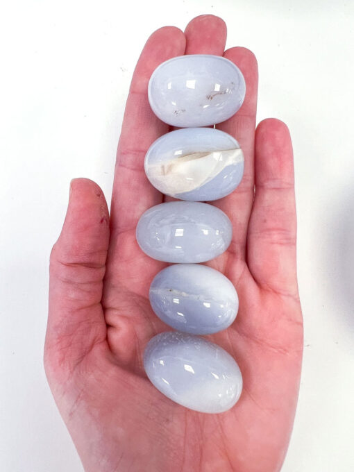 Blue Chalcedony Tumble