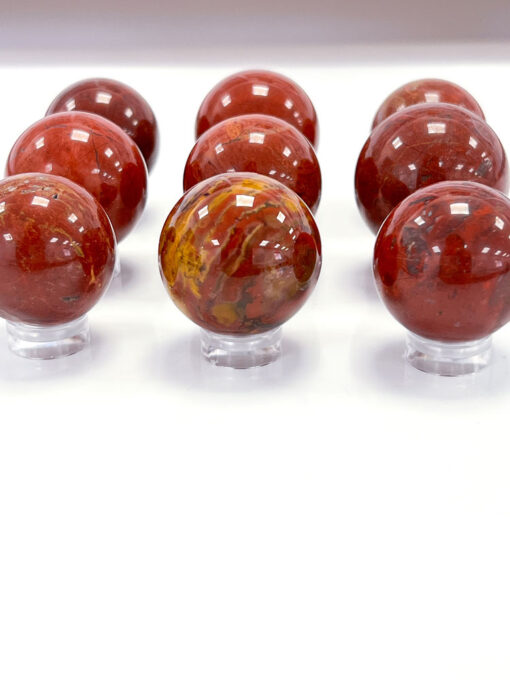 Red Jasper sphere