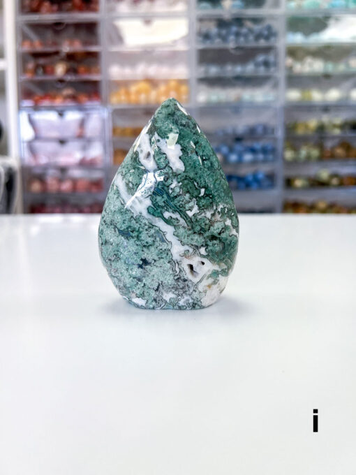 Moss Agate Flame