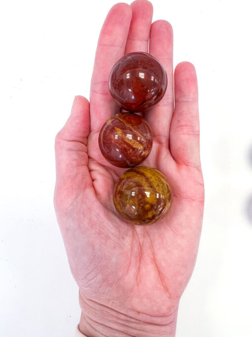 Red Jasper sphere