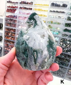 Moss Agate Flame