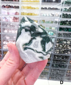 Moss Agate Flame | D