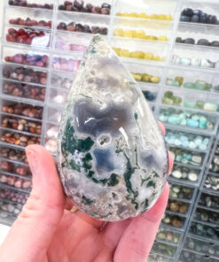 Moss Agate Flame