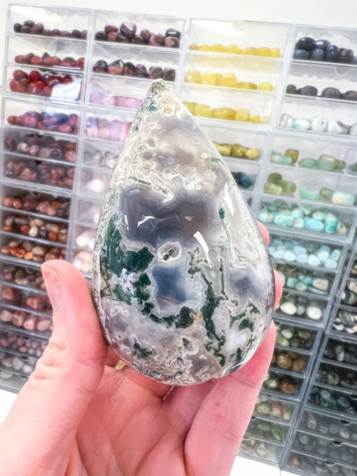 Moss Agate Flame