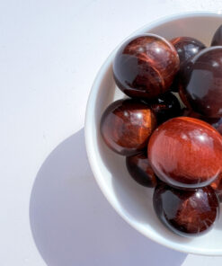 Red Tigers Eye Sphere