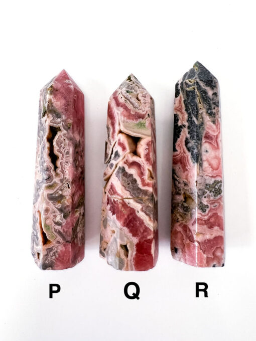 Rhodochrosite point