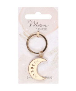 moon phase keyring