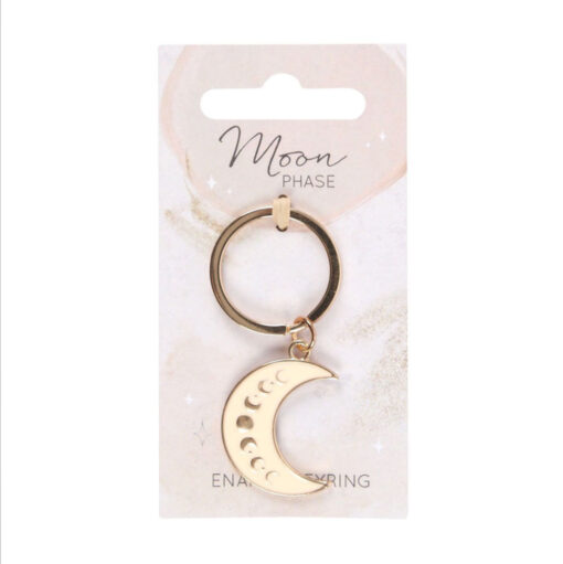 moon phase keyring