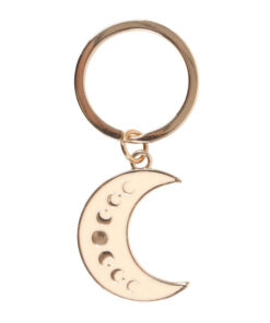 moon phase keyring