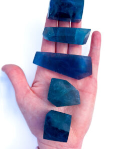 Blue Fluorite freeform