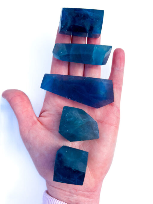 Blue Fluorite freeform