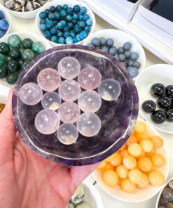 Dream Amethyst round bowl