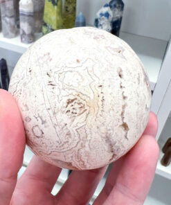 druzy Crazy Lace Agate sphere