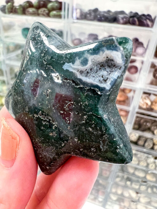 Moss Agate star