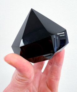 Black Obsidian polished point