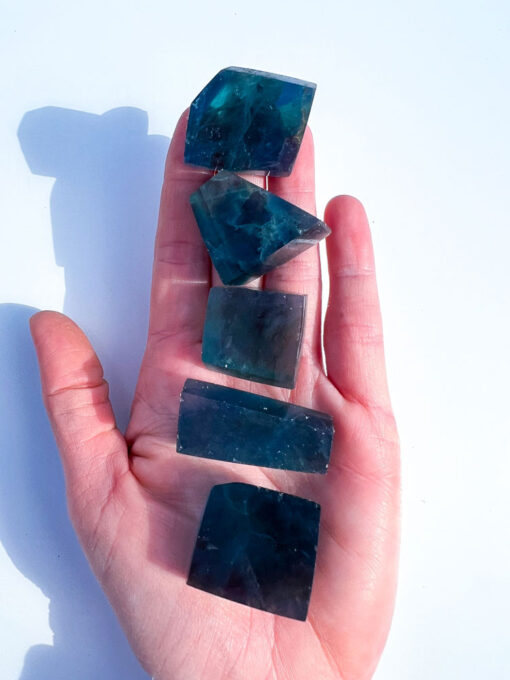 Blue Fluorite freeform